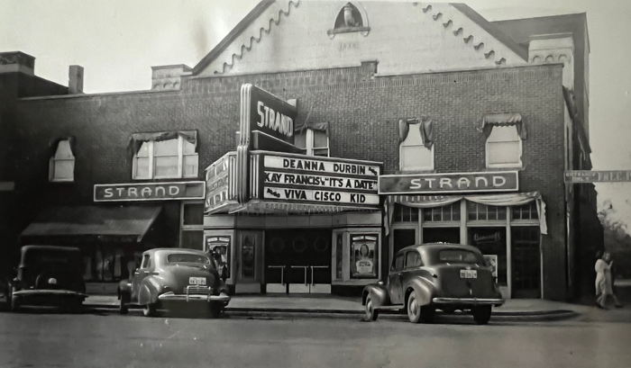 Strand Theatre - STRAND THEATRE - TECUMSEH PHOTO BY AL JOHNSON 1940 